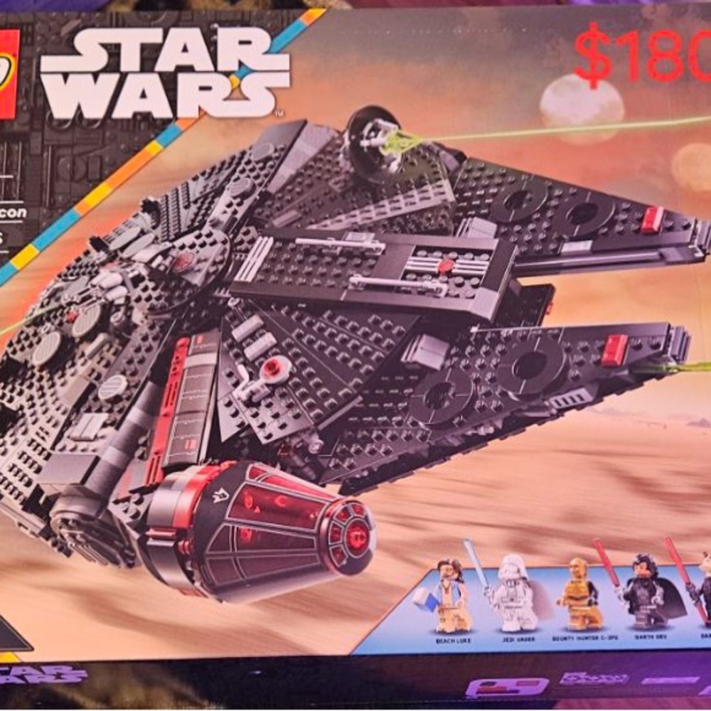 Brand new dark falcon no damage not open asking for 180$OBO